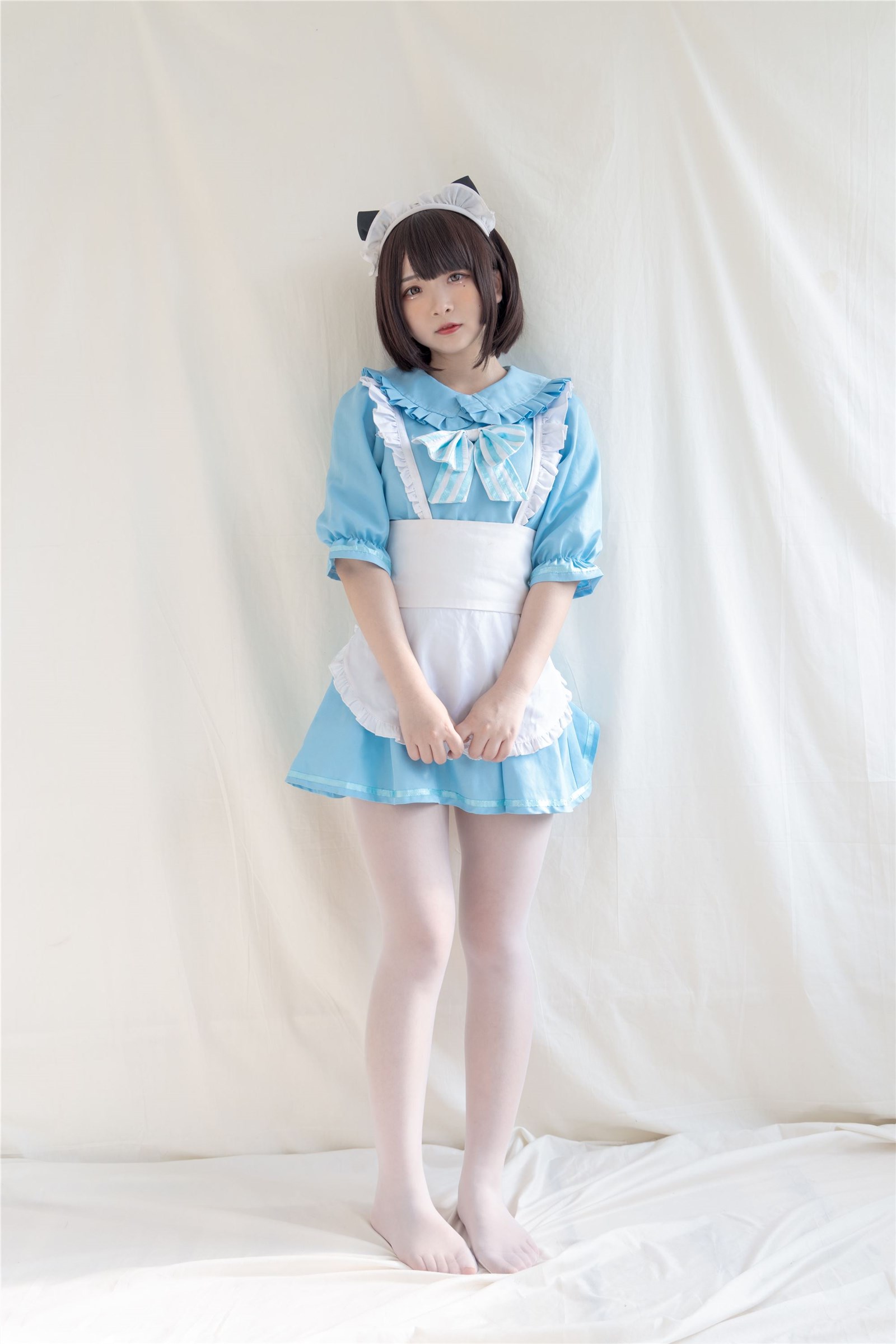 Guchuan No.060 blue kitten maid(36)